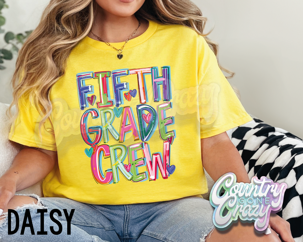 Fifth Grade Crew • Splash • T-Shirt-Country Gone Crazy-Country Gone Crazy