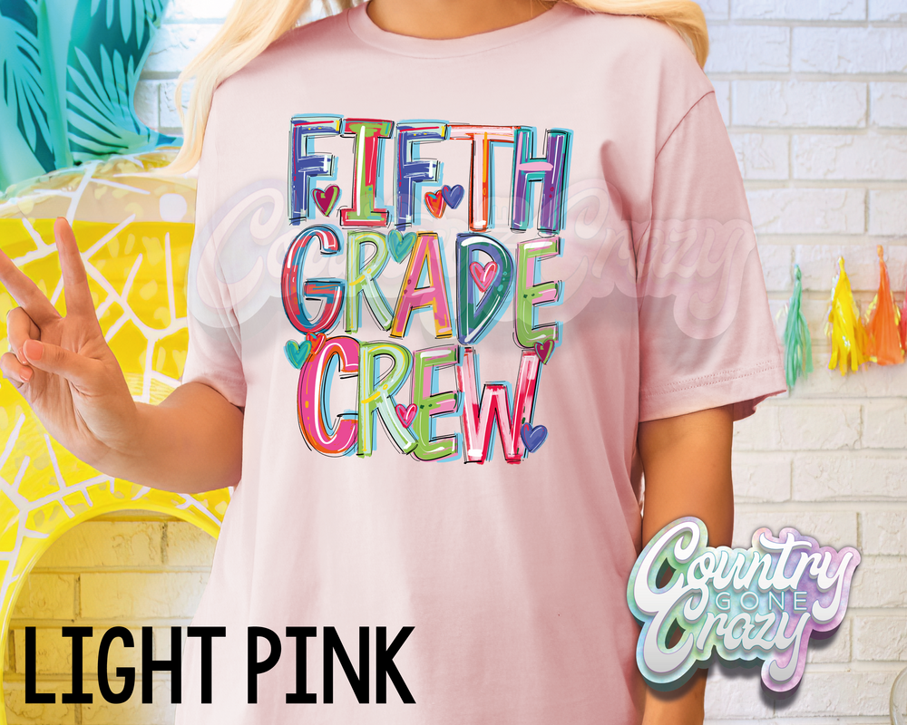 Fifth Grade Crew • Splash • T-Shirt-Country Gone Crazy-Country Gone Crazy