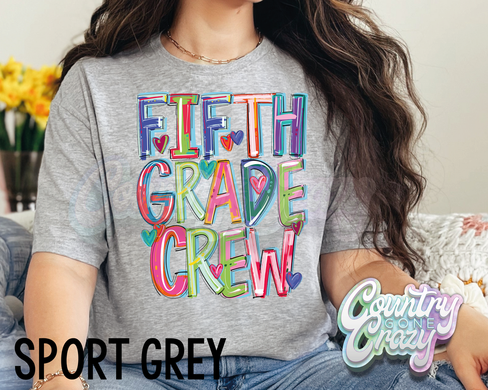 Fifth Grade Crew • Splash • T-Shirt-Country Gone Crazy-Country Gone Crazy