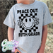Peace Out Grade - Sport Grey T-Shirt-Country Gone Crazy-Country Gone Crazy