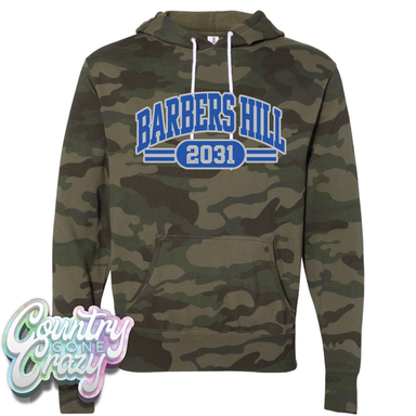 BH Class of 2031 - Forest Camo Hoodie-Independent Trading-Country Gone Crazy