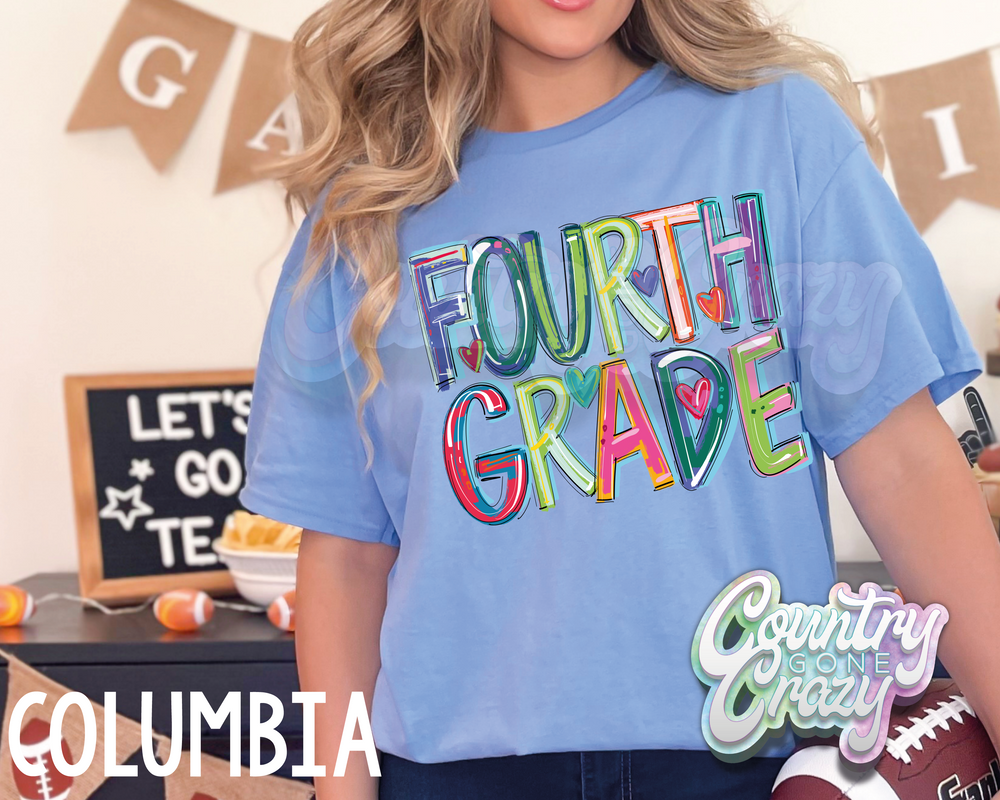 Fourth Grade • Splash • T-Shirt-Country Gone Crazy-Country Gone Crazy