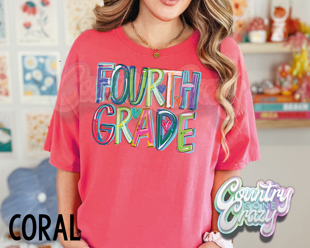 Fourth Grade • Splash • T-Shirt-Country Gone Crazy-Country Gone Crazy