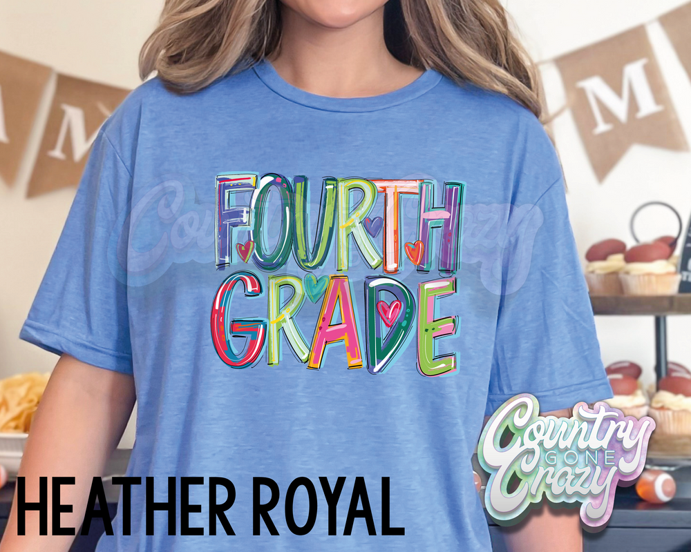 Fourth Grade • Splash • T-Shirt-Country Gone Crazy-Country Gone Crazy