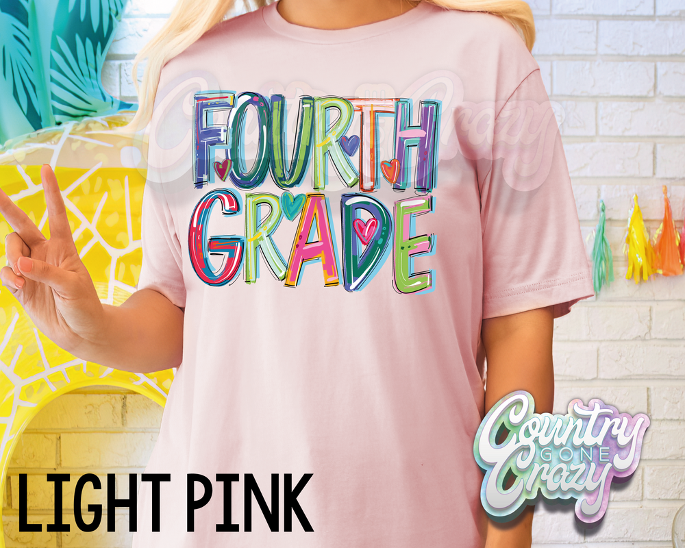 Fourth Grade • Splash • T-Shirt-Country Gone Crazy-Country Gone Crazy