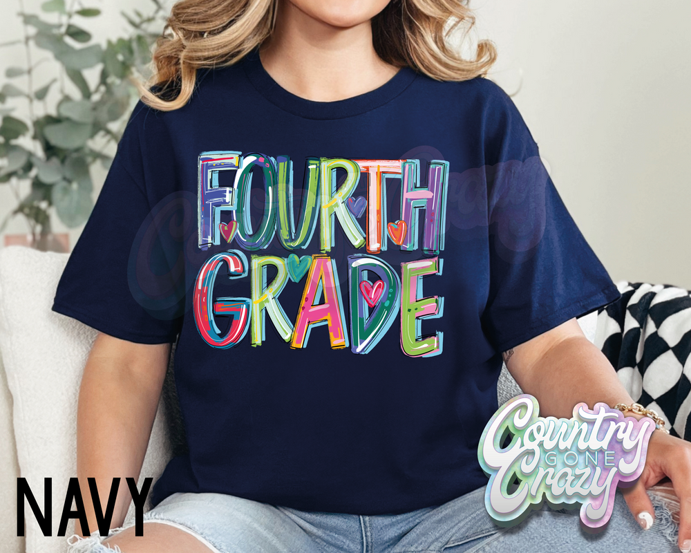 Fourth Grade • Splash • T-Shirt-Country Gone Crazy-Country Gone Crazy