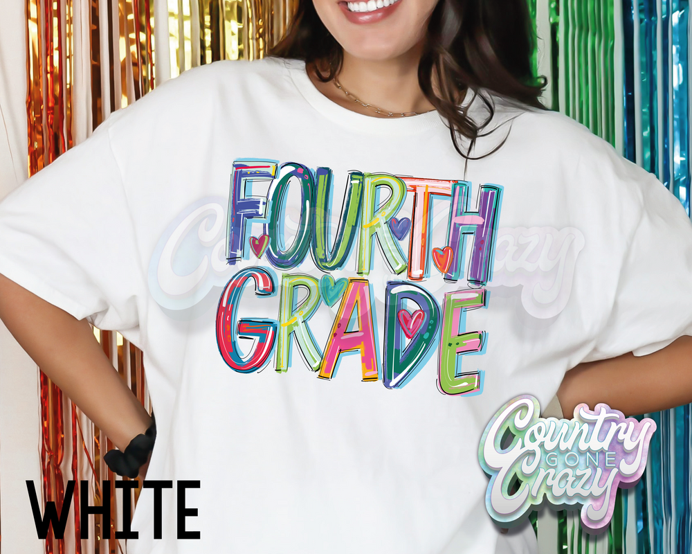 Fourth Grade • Splash • T-Shirt-Country Gone Crazy-Country Gone Crazy