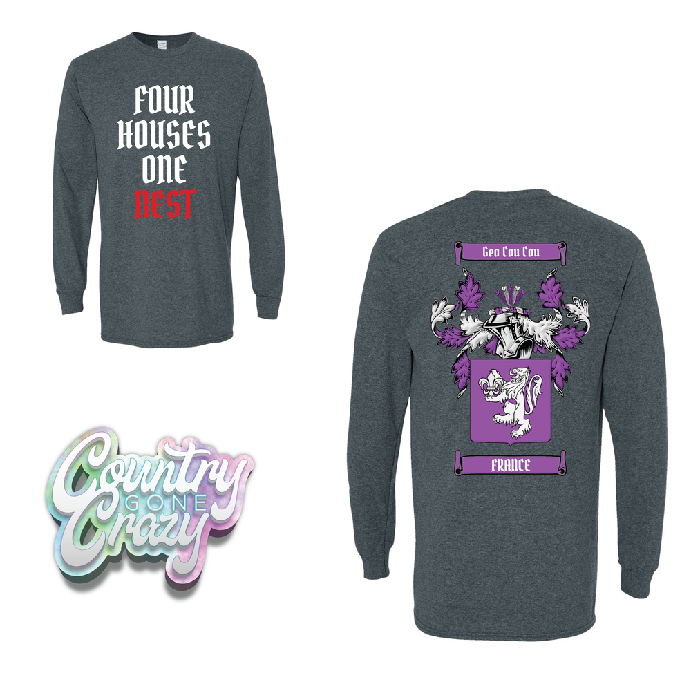 FRANCE / Four Houses One Nest / Dark Heather-Country Gone Crazy-Country Gone Crazy