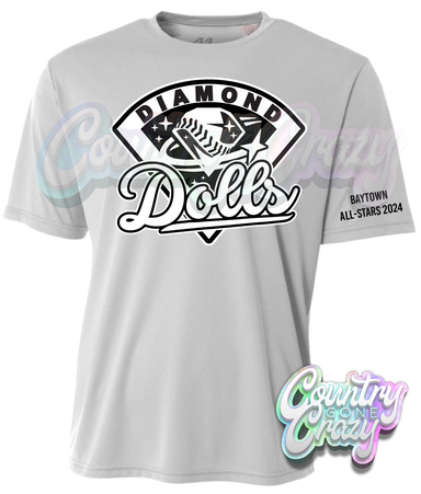 Diamond Dolls Softball - Jersey - ALL STARS 2024-Port & Company-Country Gone Crazy