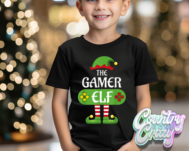 The Gamer Elf - T-Shirt-Country Gone Crazy-Country Gone Crazy