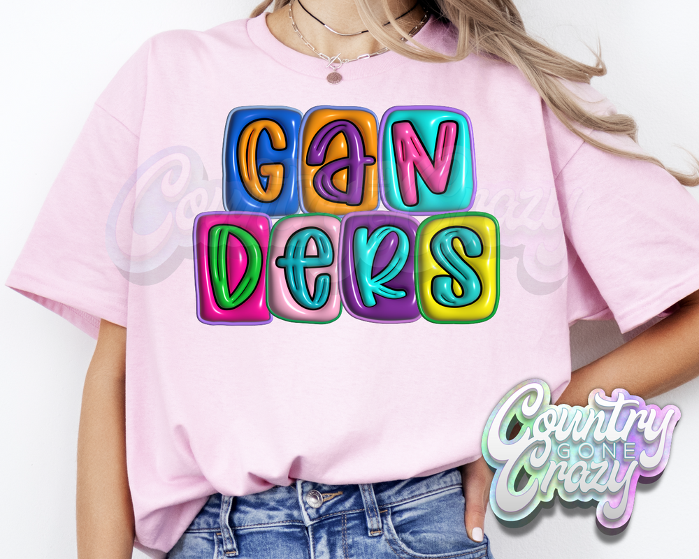 Ganders •• Bubble •• T-Shirt-Country Gone Crazy-Country Gone Crazy