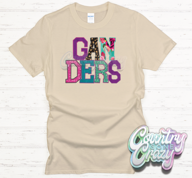 Ganders Faux Applique T-Shirt-Country Gone Crazy-Country Gone Crazy