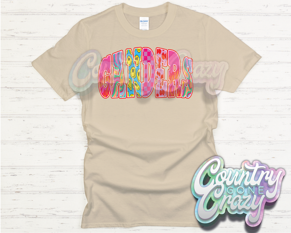 GANDERS // GOOD VIBES // T-Shirt-Country Gone Crazy-Country Gone Crazy