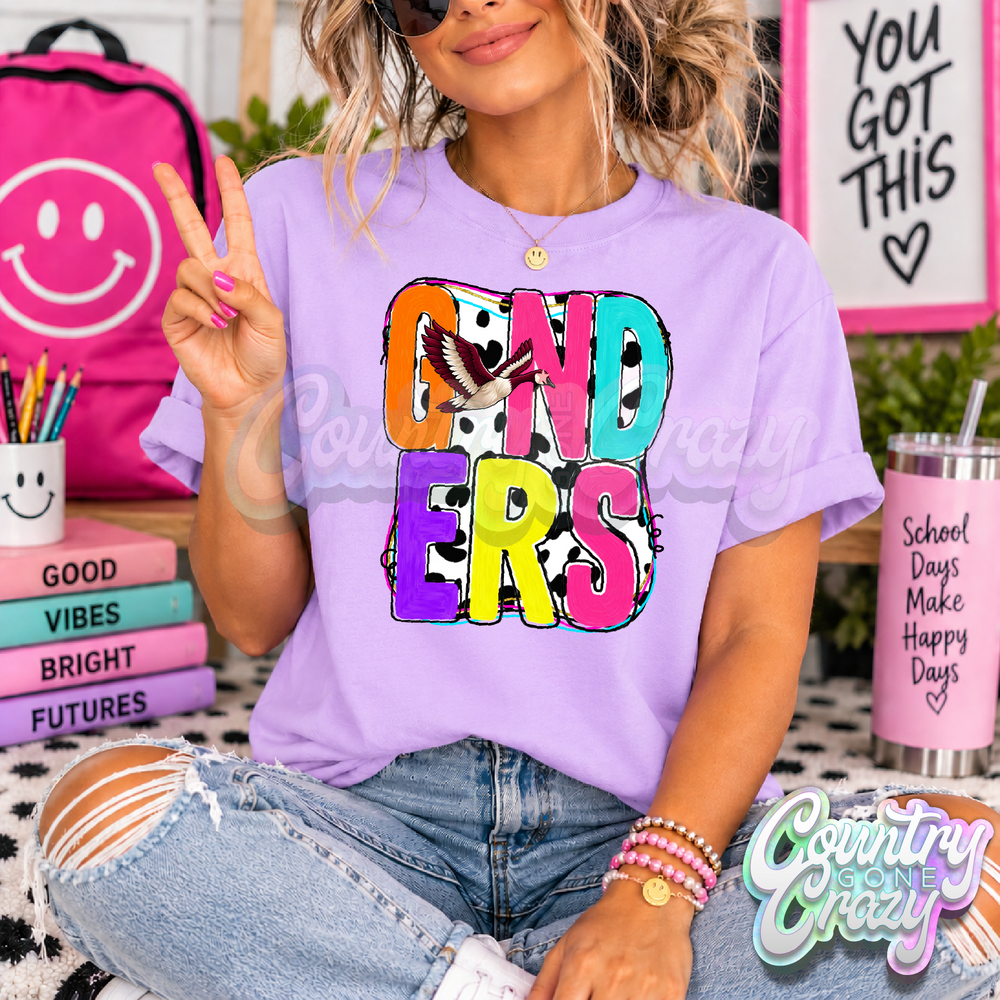 GANDERS ** COLOR POP ** T-SHIRT