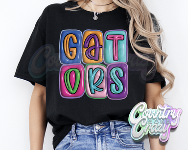 Gators •• Bubble •• T-Shirt-Country Gone Crazy-Country Gone Crazy