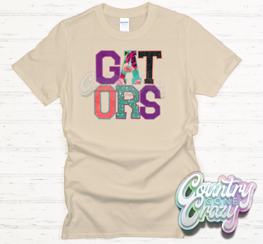 Gators Faux Applique T-Shirt-Country Gone Crazy-Country Gone Crazy