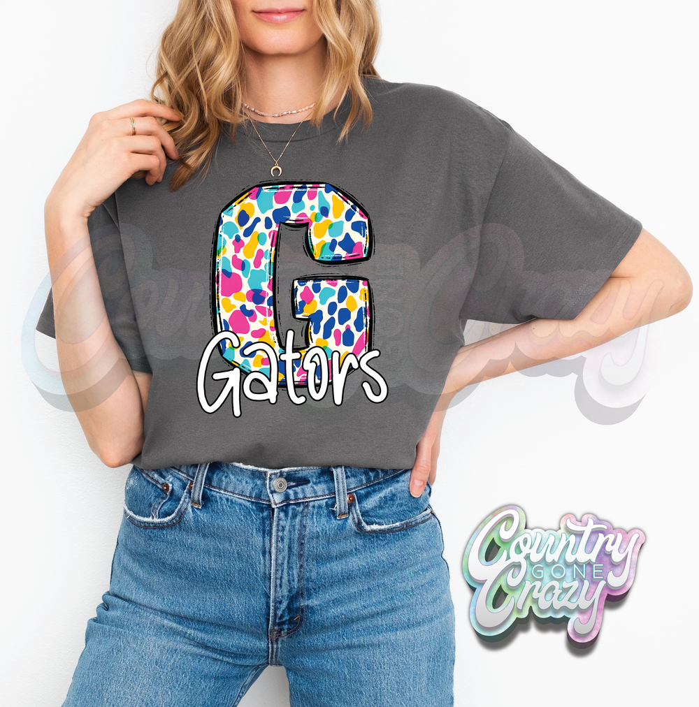 GATORS •• SPOTTY •• T-SHIRT-Country Gone Crazy-Country Gone Crazy