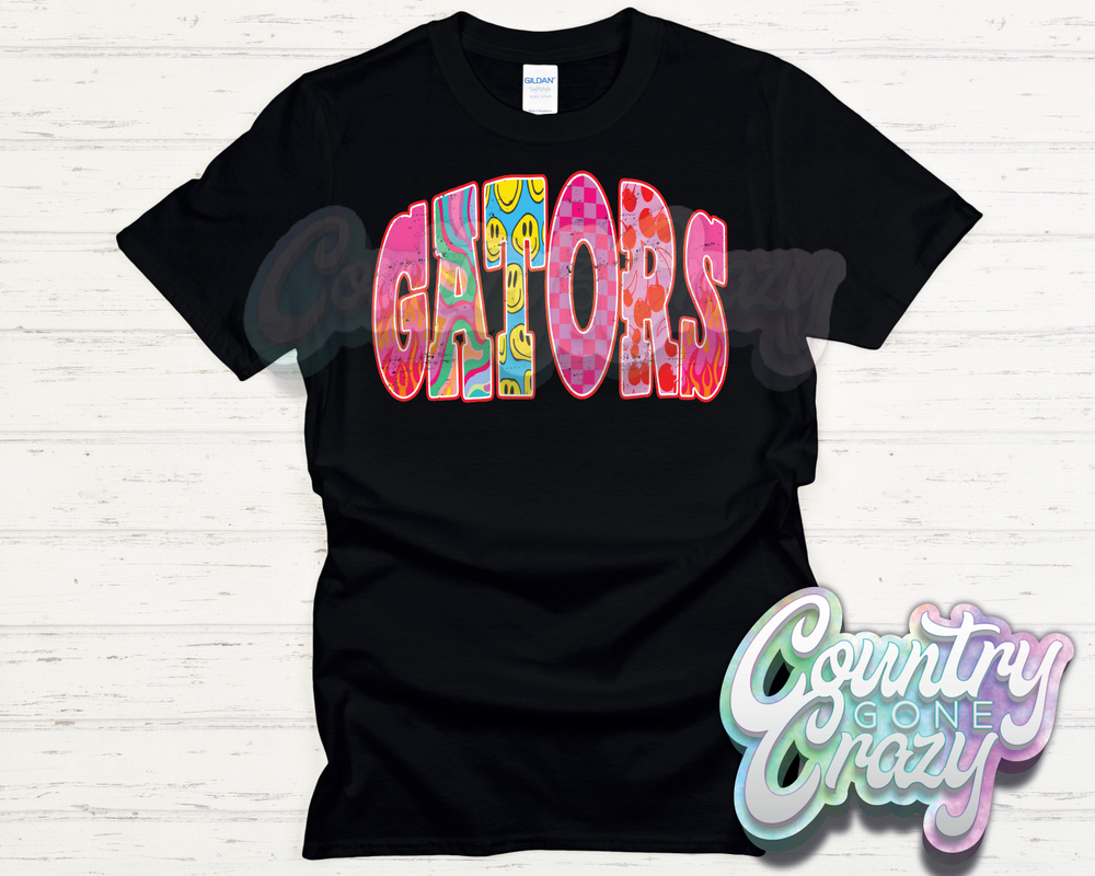GATORS // GOOD VIBES // T-Shirt-Country Gone Crazy-Country Gone Crazy