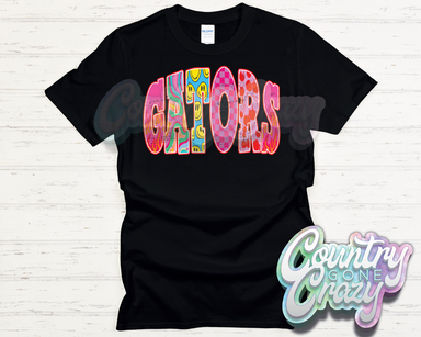 GATORS // GOOD VIBES // T-Shirt-Country Gone Crazy-Country Gone Crazy