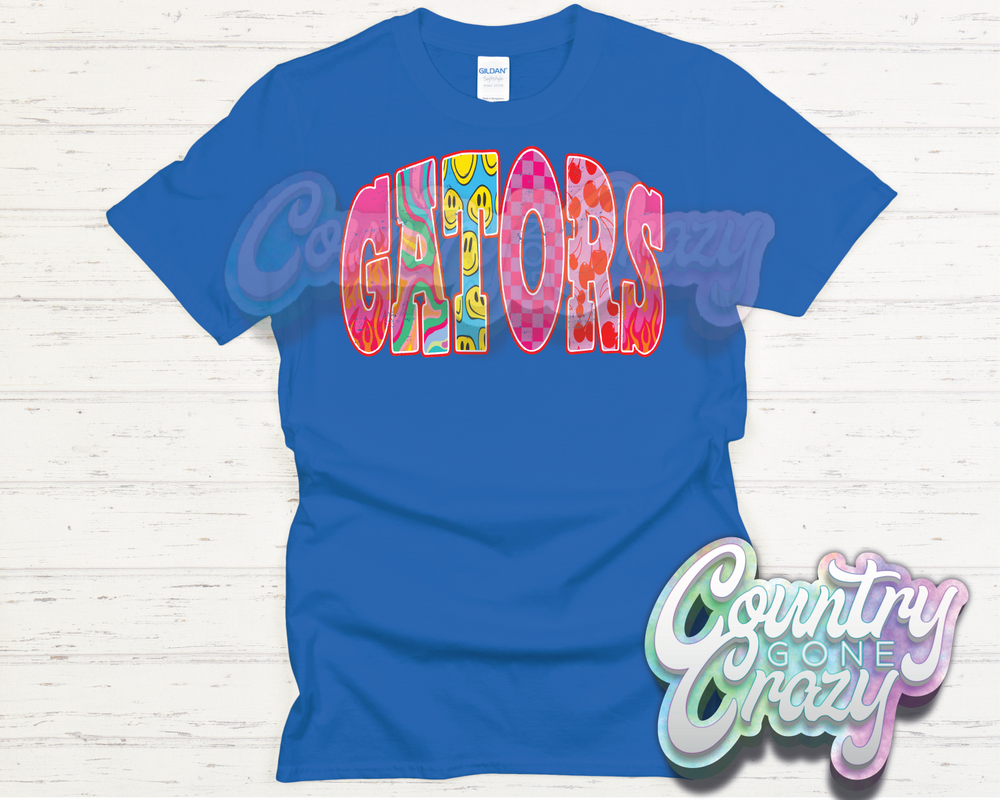 GATORS // GOOD VIBES // T-Shirt-Country Gone Crazy-Country Gone Crazy