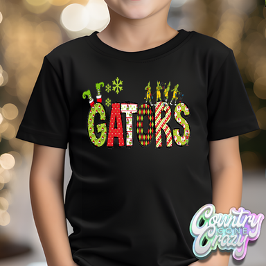 Gators - Red/Green Grinch - T-Shirt-Country Gone Crazy-Country Gone Crazy
