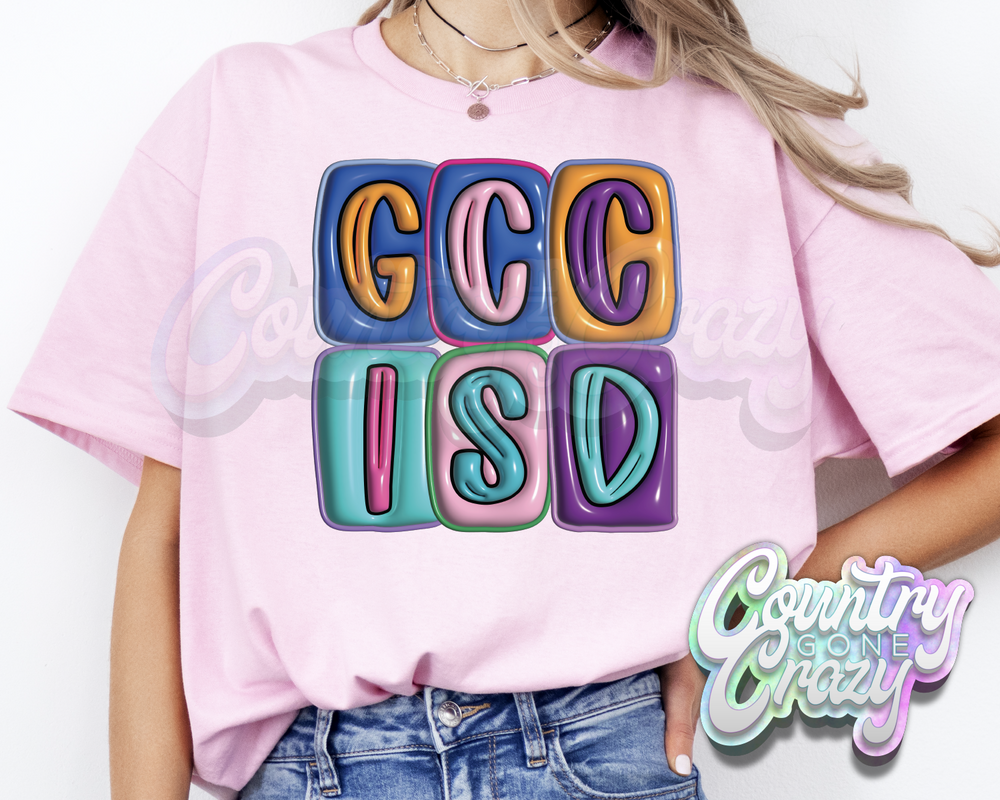 Gccisd •• Bubble •• T-Shirt-Country Gone Crazy-Country Gone Crazy