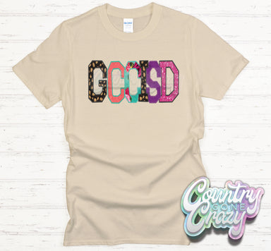 GCCISD Faux Applique T-Shirt-Country Gone Crazy-Country Gone Crazy
