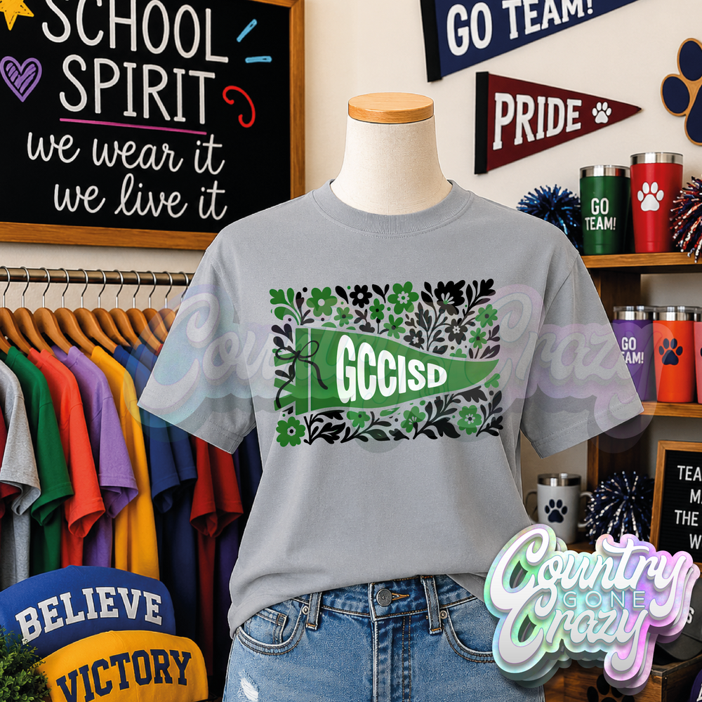 GCCISD - FLORAL PENNANT