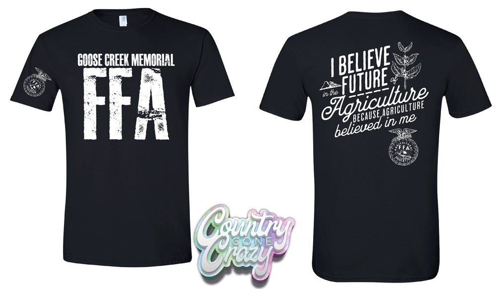 Goose Creek Memorial FFA T-Shirt-Country Gone Crazy-Country Gone Crazy