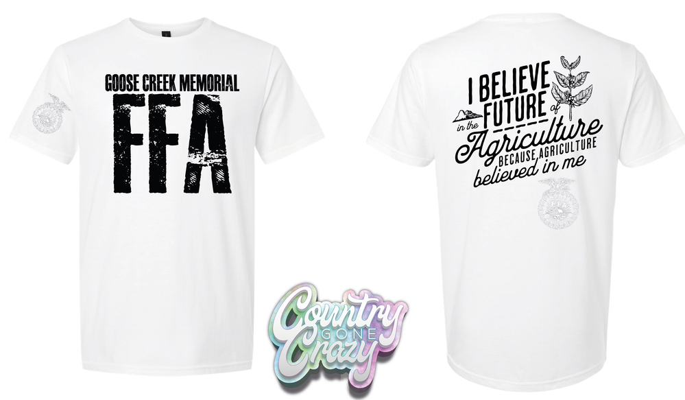 Goose Creek Memorial FFA T-Shirt-Country Gone Crazy-Country Gone Crazy