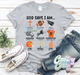 God Says I Am - Gentry Mustangs - T-Shirt-Country Gone Crazy-Country Gone Crazy