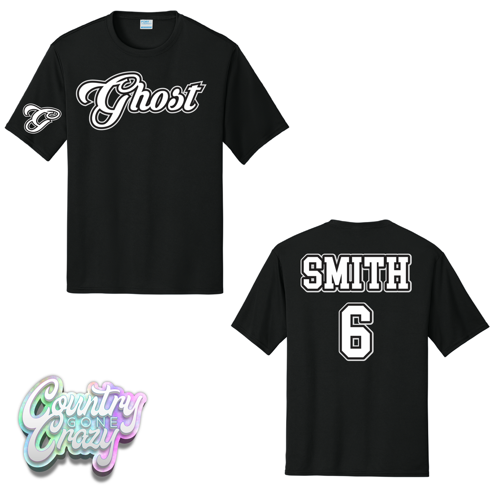 GHOST Fastpitch Softball - Short Sleeve Dri Fit-Port & Company-Country Gone Crazy