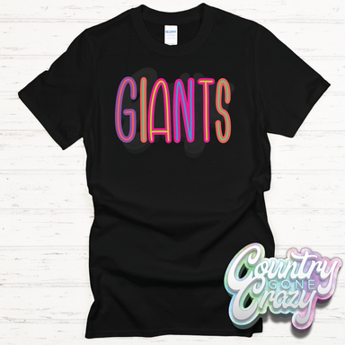 Giants Bright T-Shirt-Country Gone Crazy-Country Gone Crazy