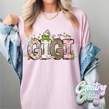 Gigi - Pink Grinch - T-Shirt-Country Gone Crazy-Country Gone Crazy