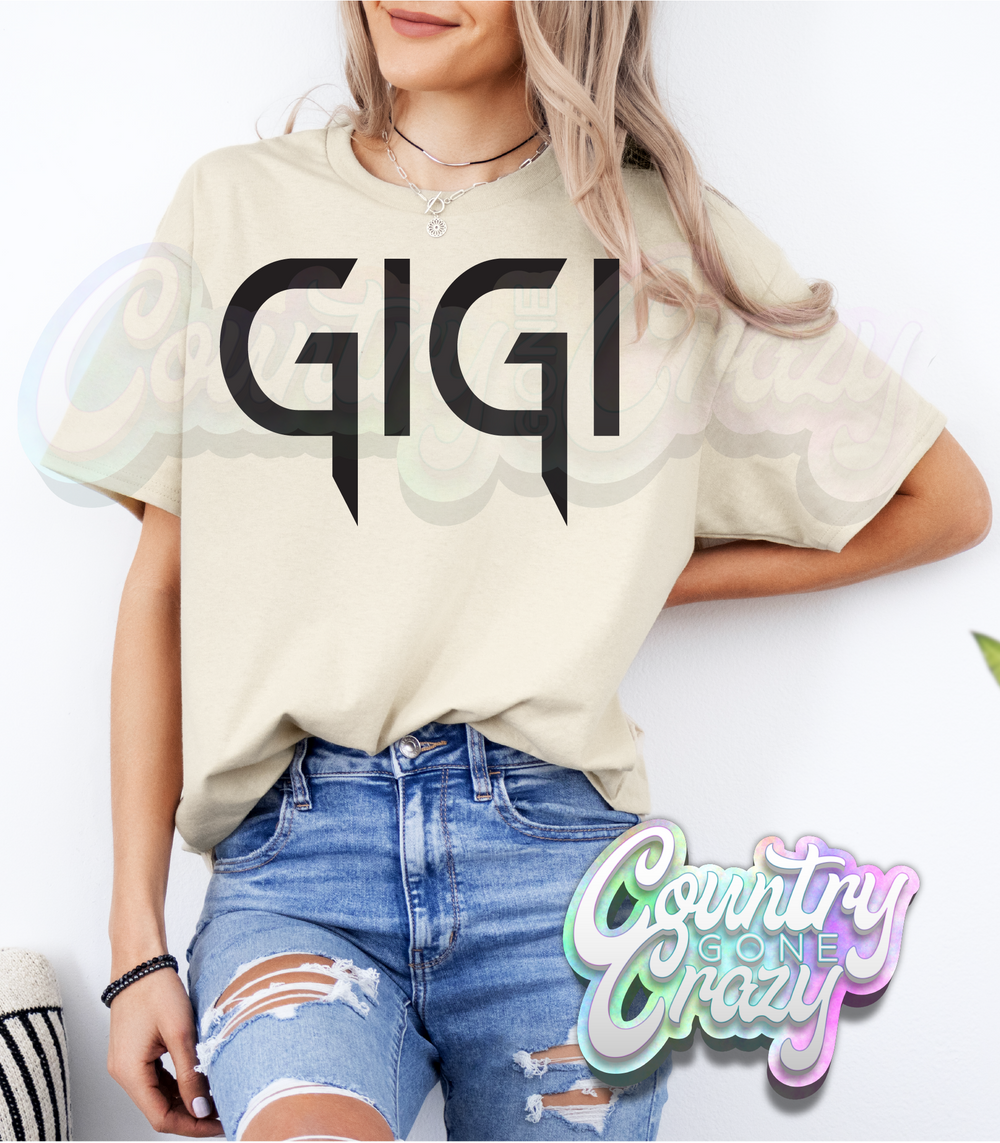 GIGI /// HARD ROCK /// T-SHIRT-Country Gone Crazy-Country Gone Crazy