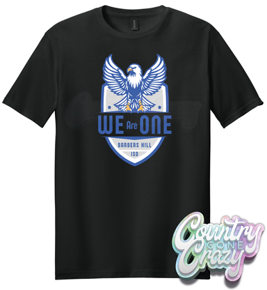 We Are One - Barbers Hill - Gildan T-Shirt-Country Gone Crazy-Country Gone Crazy