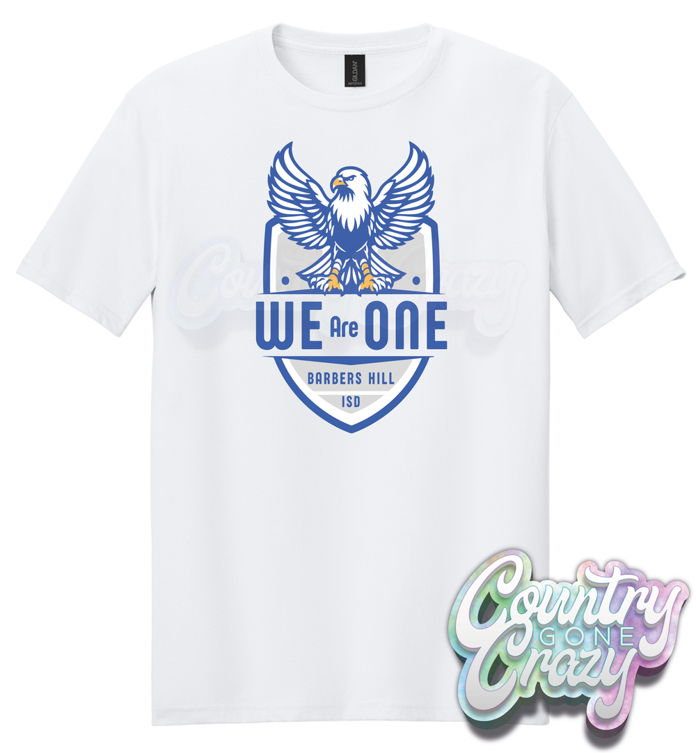 We Are One - Barbers Hill - Gildan T-Shirt-Country Gone Crazy-Country Gone Crazy