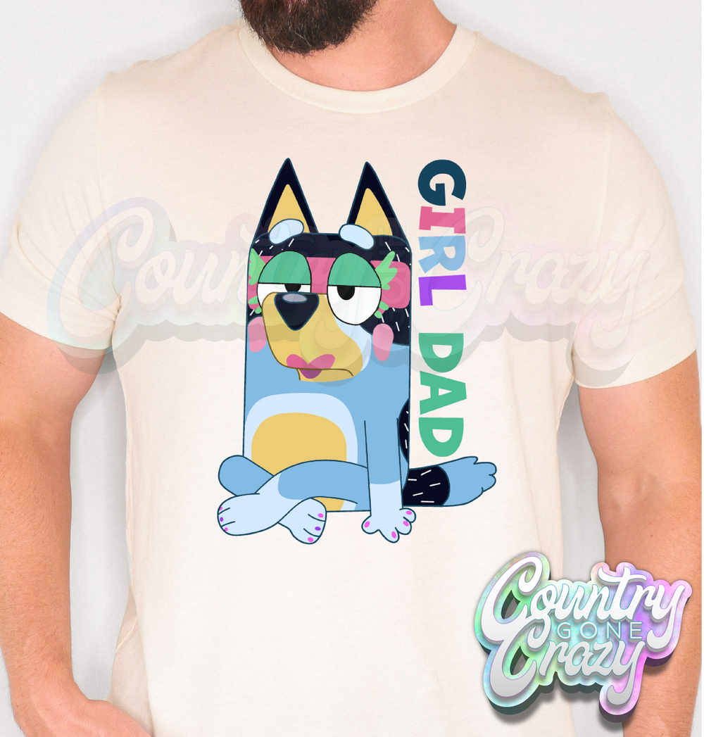 GIRL DAD // T-SHIRT-Country Gone Crazy-Country Gone Crazy