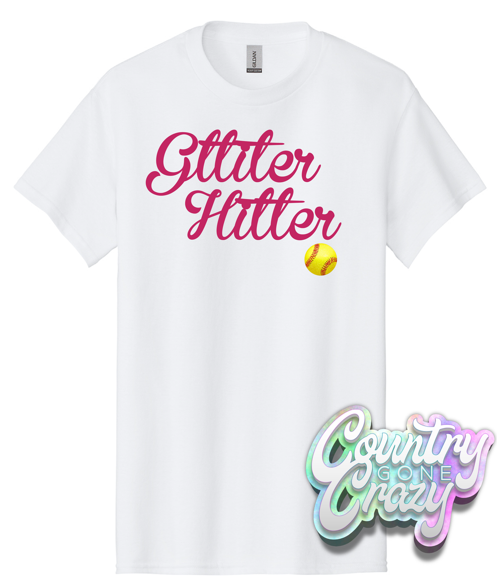 Glitter Hitter T-Shirt-Country Gone Crazy-Country Gone Crazy