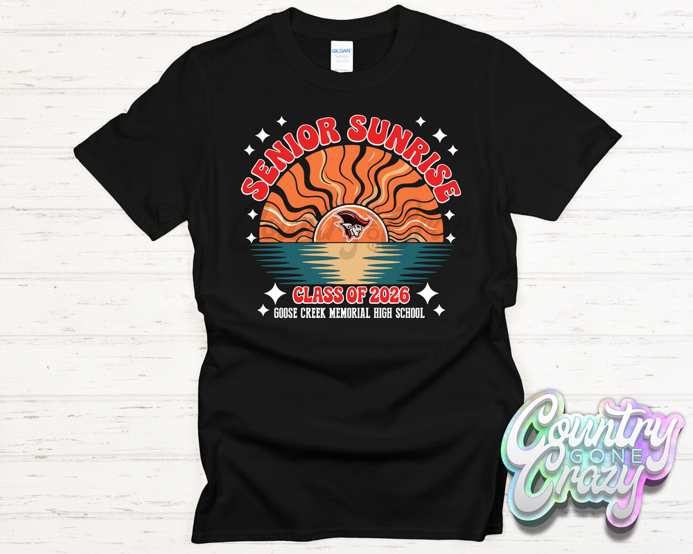 GOOSE CREEK MEMORIAL SENIOR SUNRISE // T-SHIRT-Country Gone Crazy-Country Gone Crazy