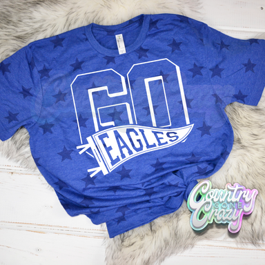 GO EAGLES •• ROYAL STAR T-SHIRT-Country Gone Crazy-Country Gone Crazy