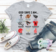 God Says I Am - Goose Creek Memorial Patriots - T-Shirt-Country Gone Crazy-Country Gone Crazy