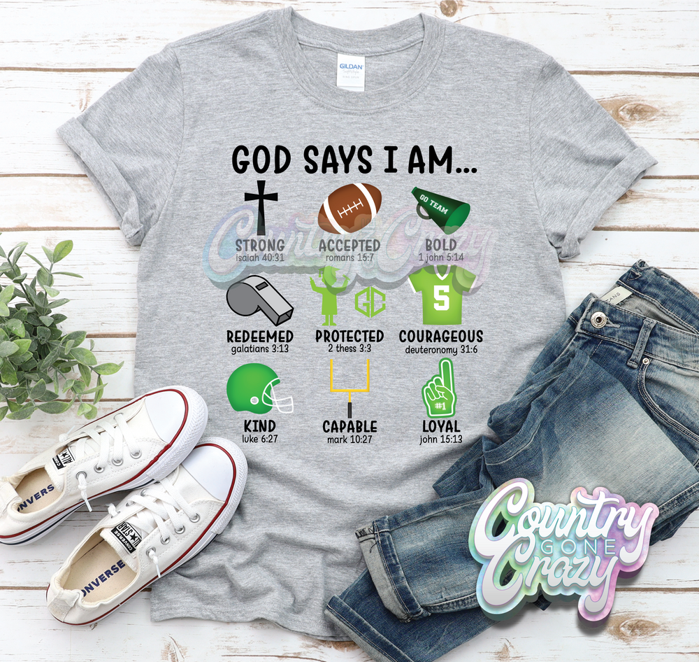 God Says I Am - Goose Creek - T-Shirt-Country Gone Crazy-Country Gone Crazy