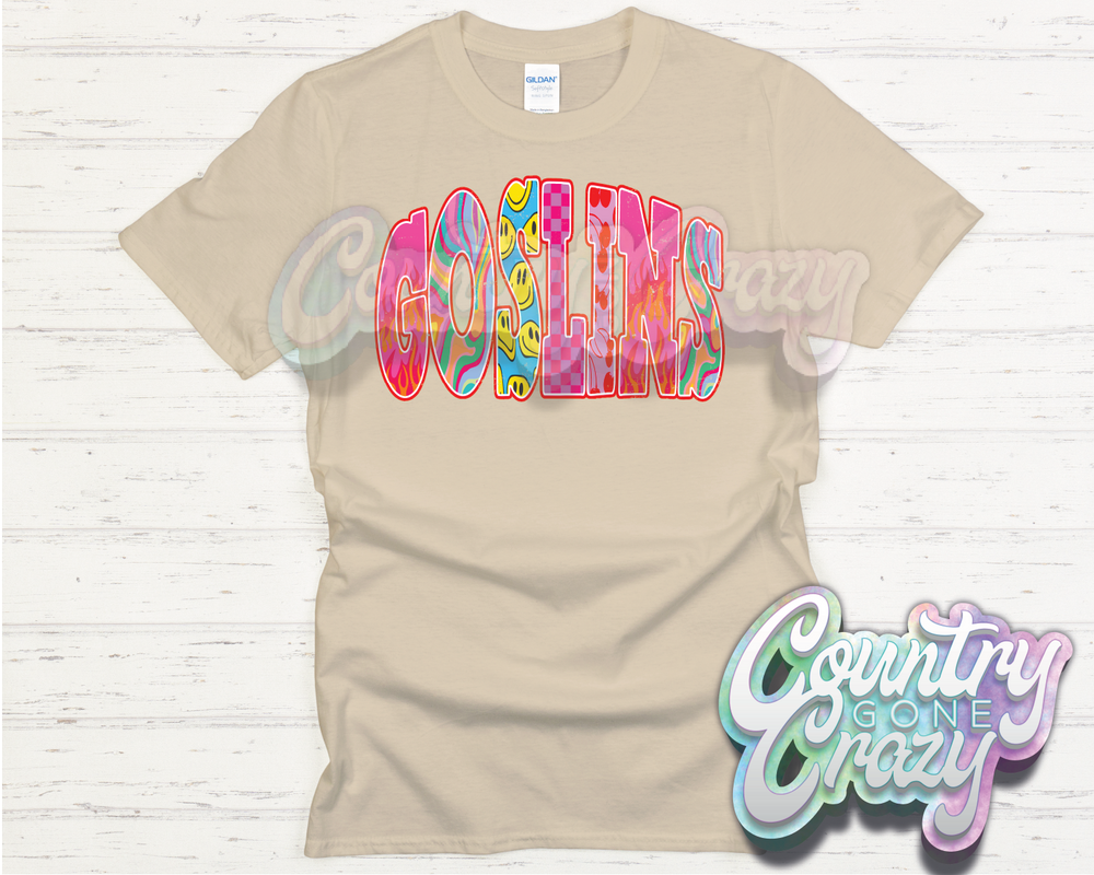 GOSLINS // GOOD VIBES // T-Shirt-Country Gone Crazy-Country Gone Crazy