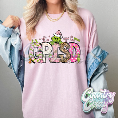 GPISD- Pink Grinch - T-Shirt-Country Gone Crazy-Country Gone Crazy