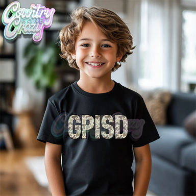 GPISD ** STEALTH ** BLACK T-SHIRT-Country Gone Crazy-Country Gone Crazy