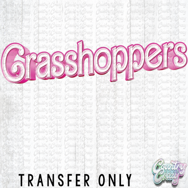 HT2655 | GRASSHOPPERS BARBIE-Country Gone Crazy-Country Gone Crazy