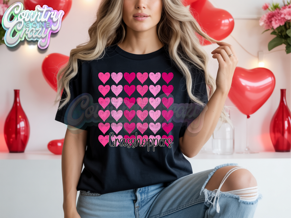 GRASSHOPPERS - LOVE STRUCK - T-SHIRT-Country Gone Crazy-Country Gone Crazy