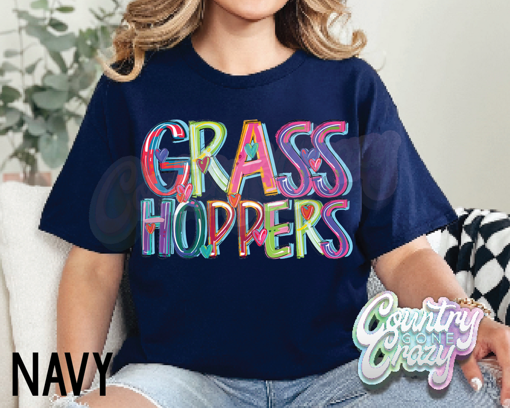 GRASSHOPPERS • Splash • T-Shirt-Country Gone Crazy-Country Gone Crazy