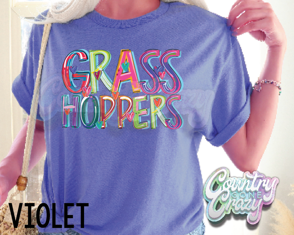 GRASSHOPPERS • Splash • T-Shirt-Country Gone Crazy-Country Gone Crazy